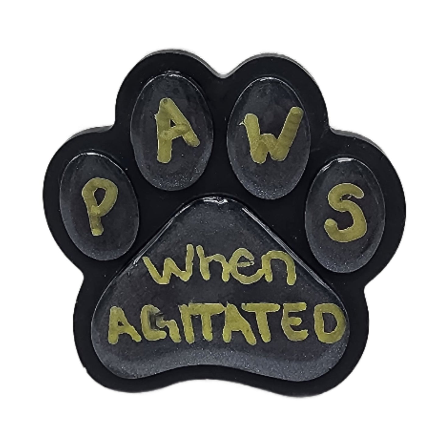 Decor - Paws When Agitated Black/Gold